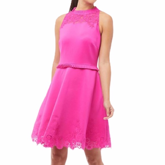 Ted Baker London Zaffton Fit & Flare Skater Dress - Picture 9 of 10